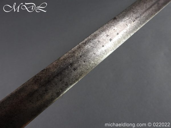 Scottish Beak Neb Ribbon Hilt Sword c 1650 - Image 4