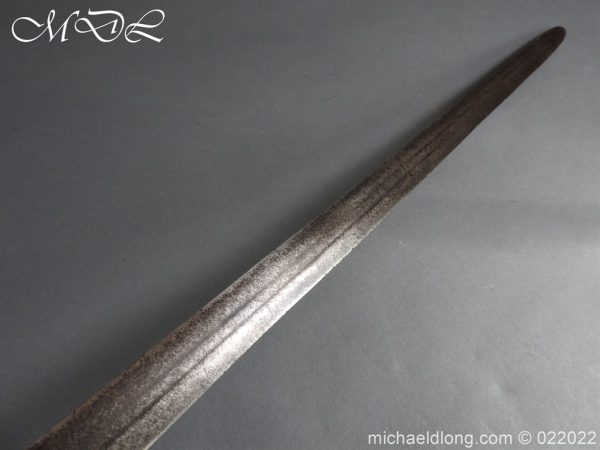 michaeldlong.com 25126 600x450 Scottish Beak Neb Ribbon Hilt Sword c 1650