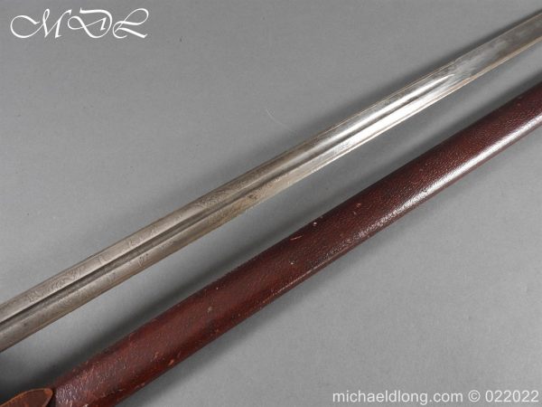 michaeldlong.com 25190 600x450 Scottish Borderers WW1 Brass Hilt Broad Sword