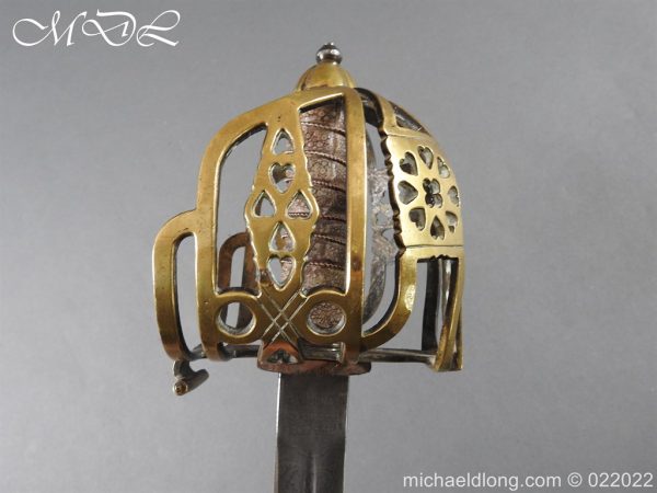 michaeldlong.com 25208 600x450 Scottish Borderers WW1 Brass Hilt Broad Sword