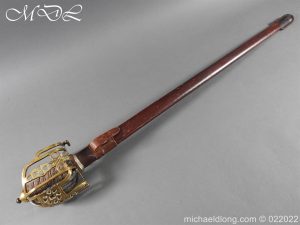 michaeldlong.com 25217 300x225 Scottish Borderers WW1 Brass Hilt Broad Sword