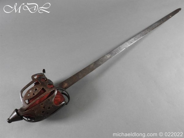 Scottish 18th Century Basket Hilted Sword