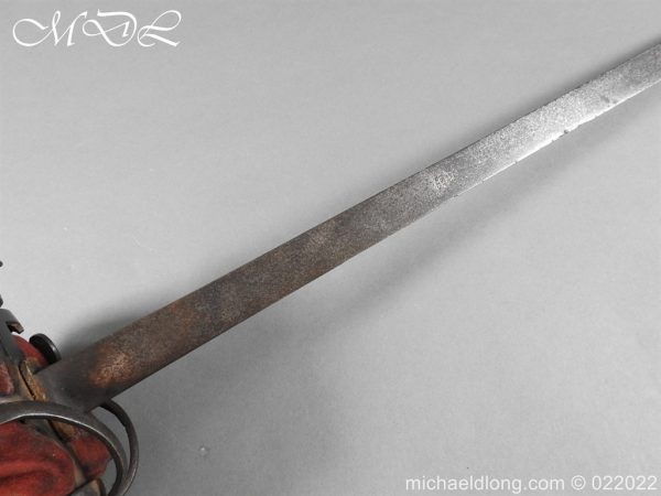 Scottish 18th Century Basket Hilted Sword - Image 23