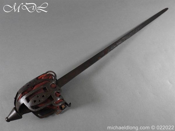 Scottish 18th Century Basket Hilted Sword - Image 21
