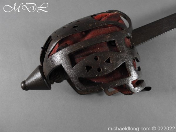Scottish 18th Century Basket Hilted Sword - Image 20