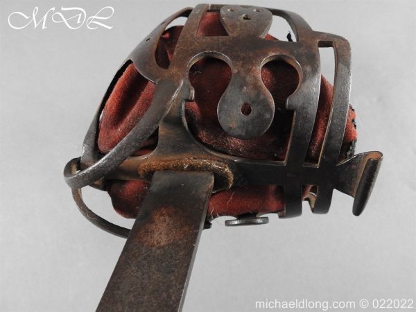 Scottish 18th Century Basket Hilted Sword - Image 9