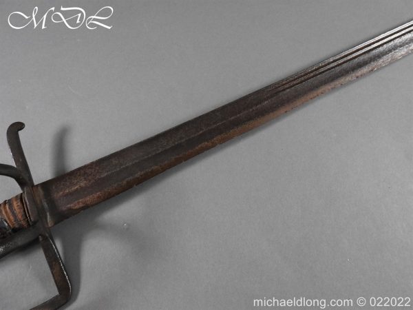 Bavarian Cuirassier’s Broadsword c 1700 - Image 25