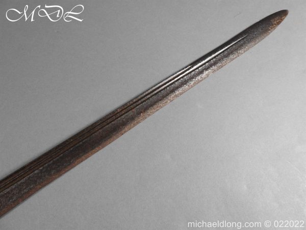 Bavarian Cuirassier’s Broadsword c 1700 - Image 24