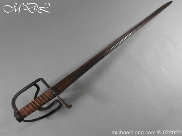 Bavarian Cuirassier’s Broadsword c 1700 - Image 23