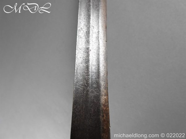 Bavarian Cuirassier’s Broadsword c 1700 - Image 18