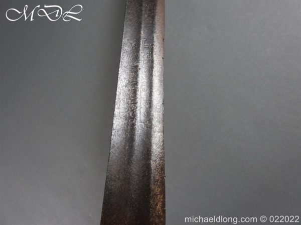 Bavarian Cuirassier’s Broadsword c 1700 - Image 15
