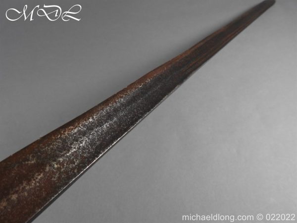 Bavarian Cuirassier’s Broadsword c 1700 - Image 13