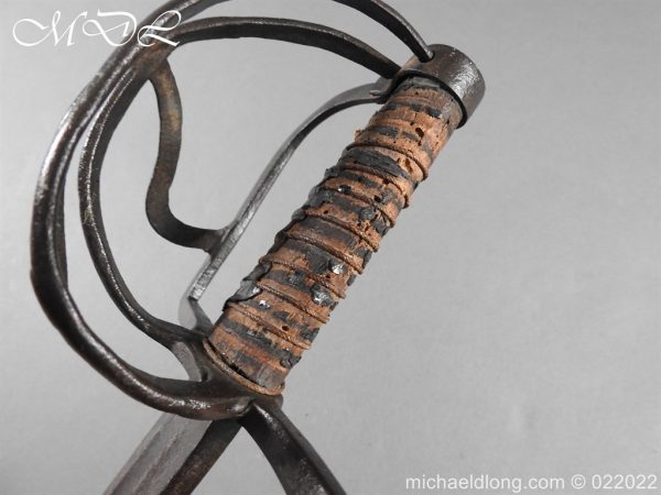 Bavarian Cuirassier’s Broadsword c 1700 - Image 9