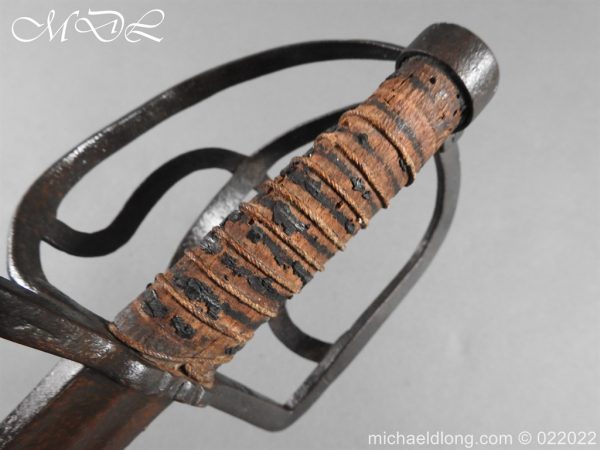 Bavarian Cuirassier’s Broadsword c 1700 - Image 6