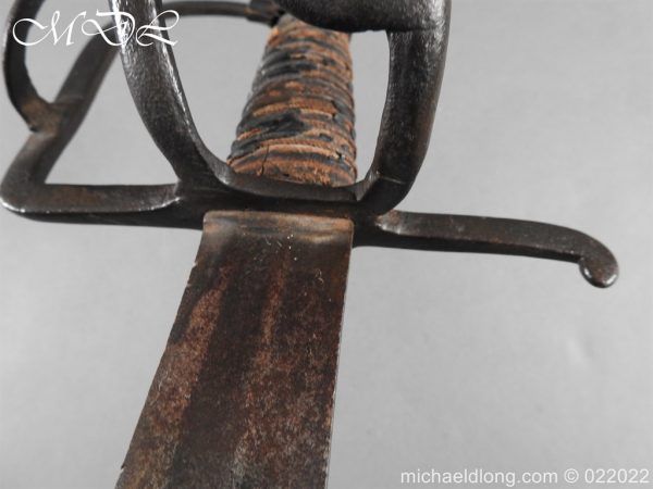 Bavarian Cuirassier’s Broadsword c 1700 - Image 4