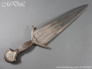 Italian 16th Century Cinquedea – Short