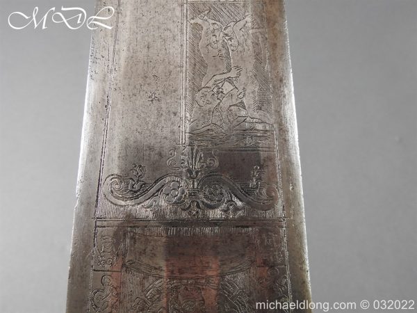 Italian 16th Century Cinquedea – Short Sword - Image 41
