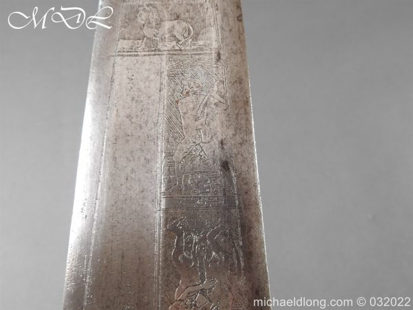 Italian 16th Century Cinquedea – Short Sword - Image 40