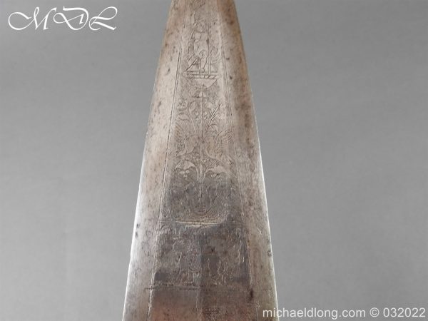 Italian 16th Century Cinquedea – Short Sword - Image 39