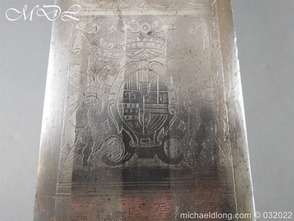Italian 16th Century Cinquedea – Short Sword - Image 12