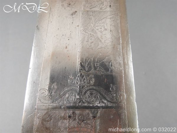 Italian 16th Century Cinquedea – Short Sword - Image 13