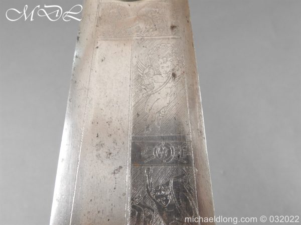 Italian 16th Century Cinquedea – Short Sword - Image 14