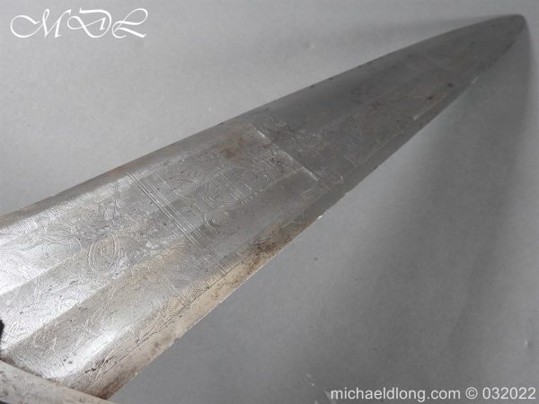 Italian 16th Century Cinquedea – Short Sword - Image 21