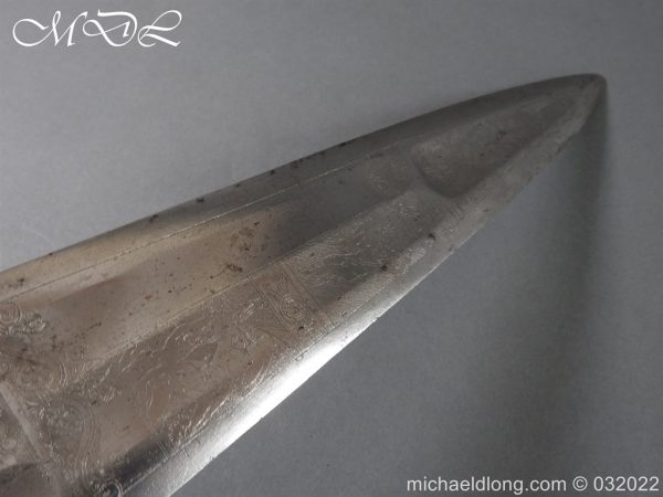 Italian 16th Century Cinquedea – Short Sword - Image 22