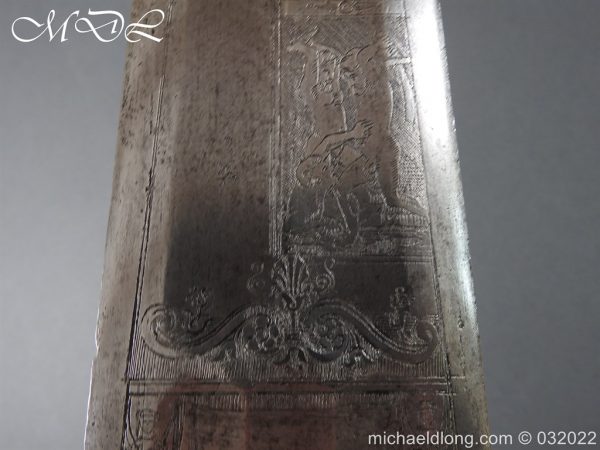 Italian 16th Century Cinquedea – Short Sword - Image 29