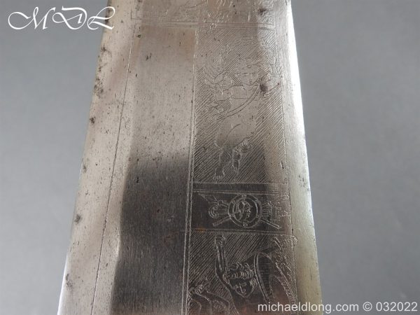 Italian 16th Century Cinquedea – Short Sword - Image 18