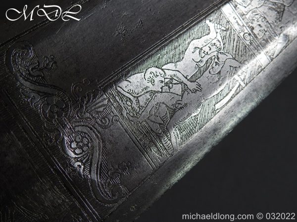 Italian 16th Century Cinquedea – Short Sword - Image 9