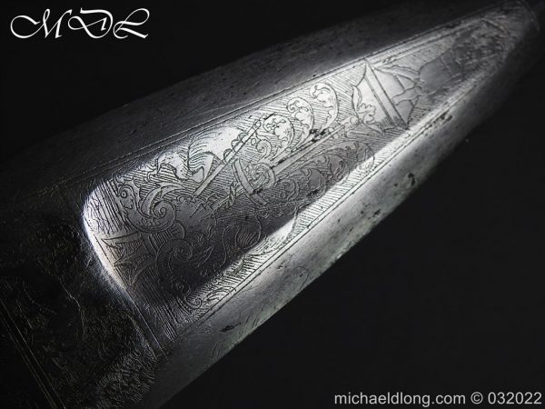 Italian 16th Century Cinquedea – Short Sword - Image 3