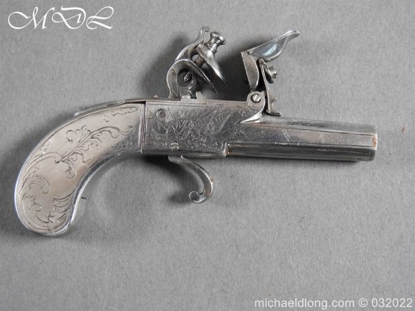 Miniature Flintlock Cased Pistol - Image 8