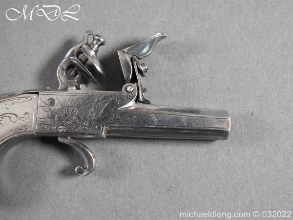 Miniature Flintlock Cased Pistol - Image 9