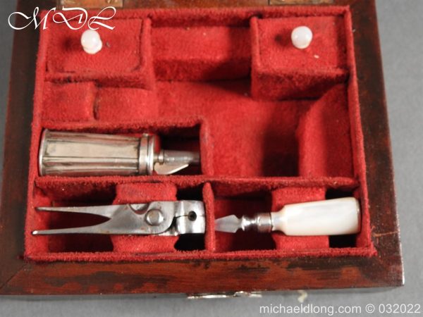 Miniature Flintlock Cased Pistol - Image 12
