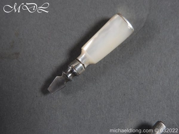 Miniature Flintlock Cased Pistol - Image 15