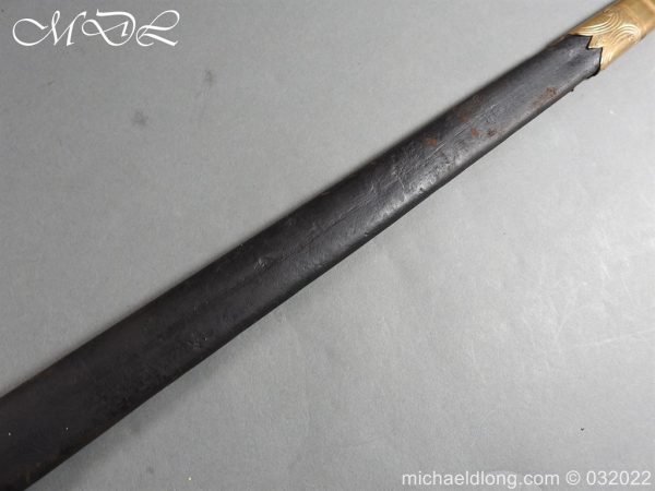 British Victorian Naval Sword with Broad Sword Blade - Image 10