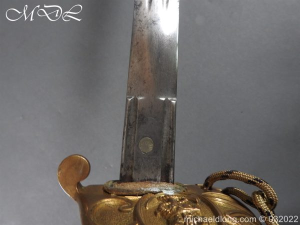 British Victorian Naval Sword with Broad Sword Blade - Image 14