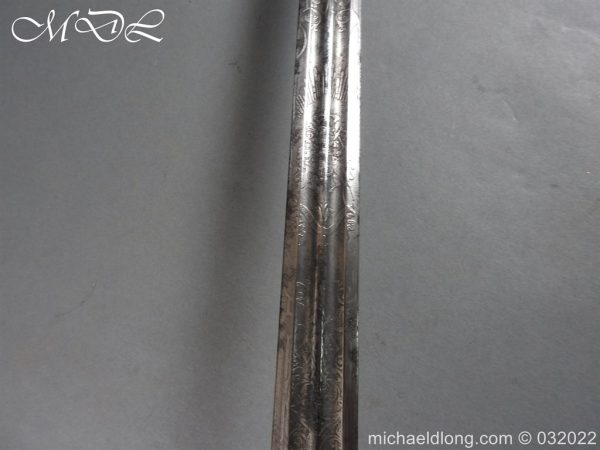 British Victorian Naval Sword with Broad Sword Blade - Image 18