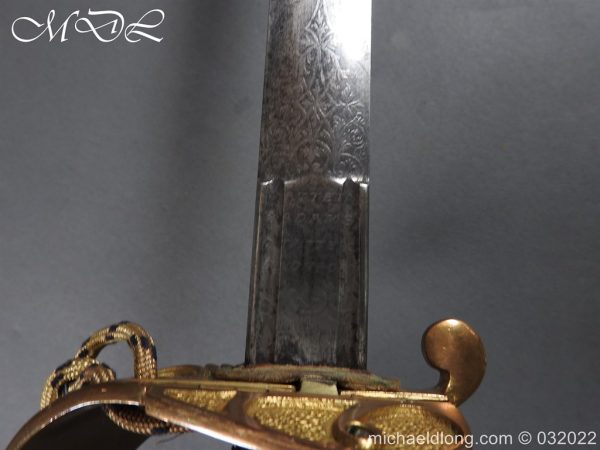 British Victorian Naval Sword with Broad Sword Blade - Image 26