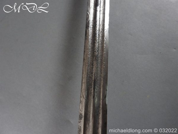 British Victorian Naval Sword with Broad Sword Blade - Image 27