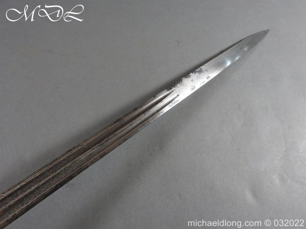 British Victorian Naval Sword with Broad Sword Blade - Image 30