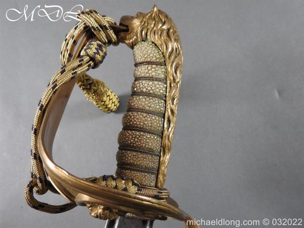 British Victorian Naval Sword with Broad Sword Blade - Image 32