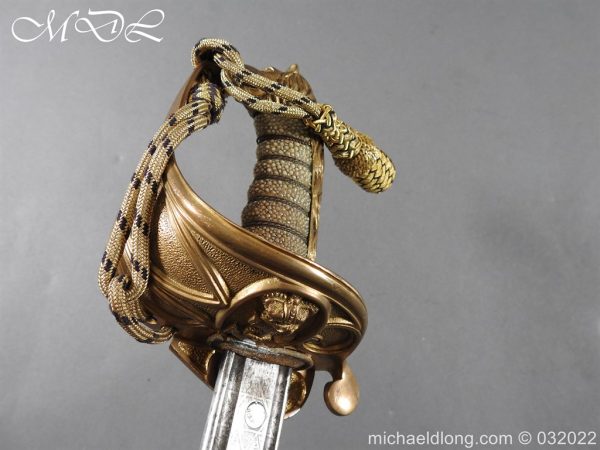 British Victorian Naval Sword with Broad Sword Blade - Image 21