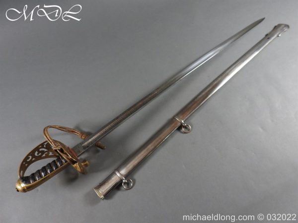 Victorian Royal Engineers Officer’s Sword by Henry Wilkinson - Image 5