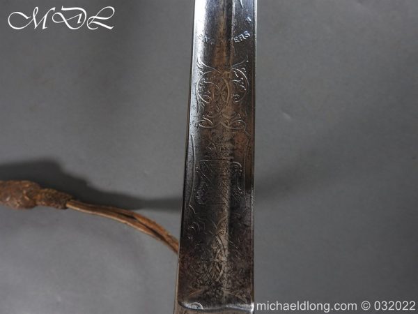Victorian Royal Engineers Officer’s Sword by Henry Wilkinson - Image 14
