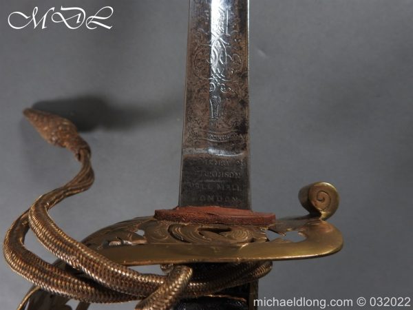 Victorian Royal Engineers Officer’s Sword by Henry Wilkinson - Image 19