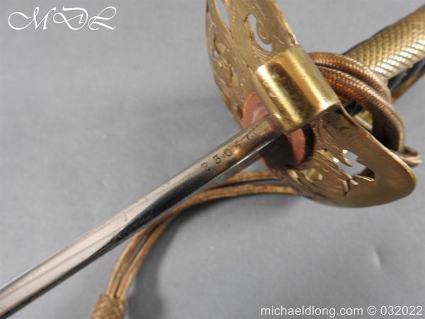Victorian Royal Engineers Officer’s Sword by Henry Wilkinson - Image 24