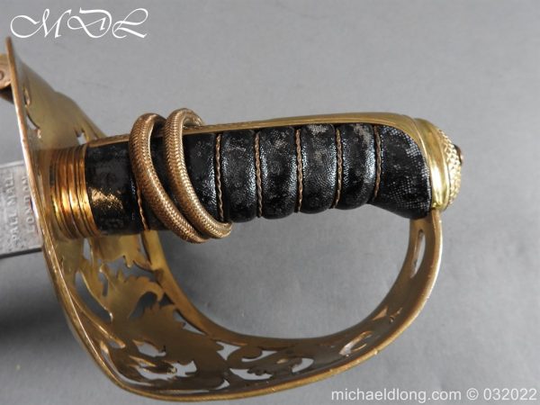 Victorian Royal Engineers Officer’s Sword by Henry Wilkinson - Image 28