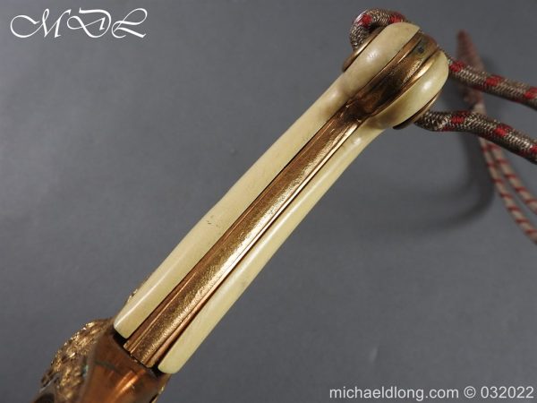 michaeldlong.com 25843 600x450 1831 Pattern Officer's Mameluke Sword of The Rt Hon Lord Kenyon